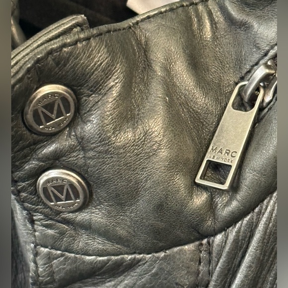 Good Preowned Condition Men's Marc New York by Andrew Marc Leather Jacket. - Picture 6 of 15